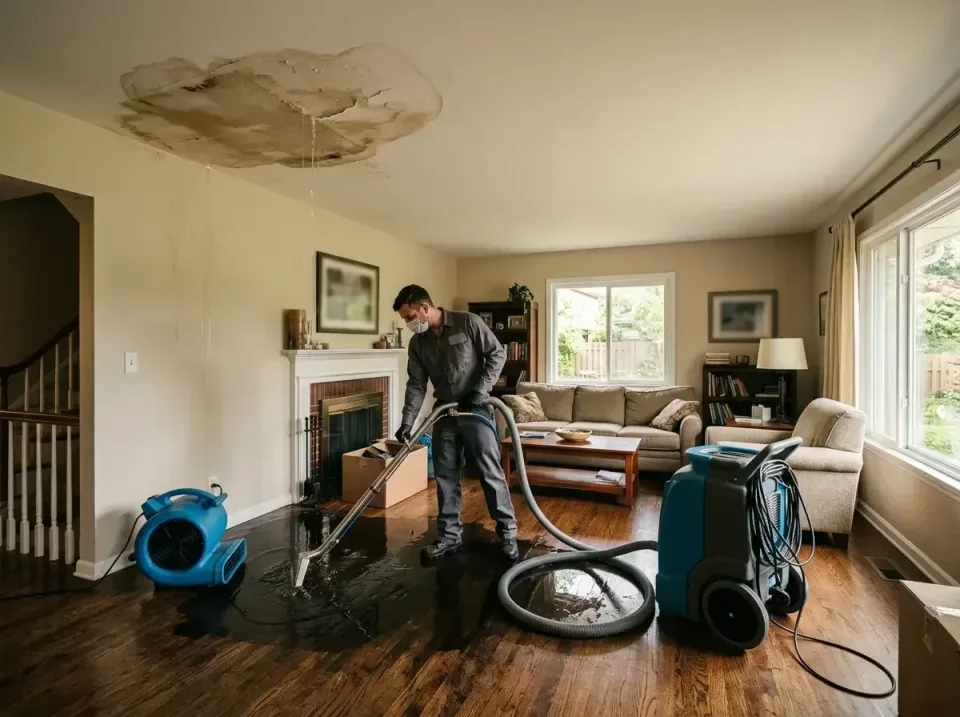attic-pipe-burst-ceiling-drip-008 — frequently asked questions, Water Damage Restoration & Carpet Care in Worth, IL